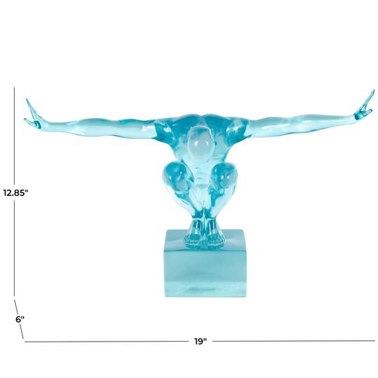19" Posing Decorative Sculpture